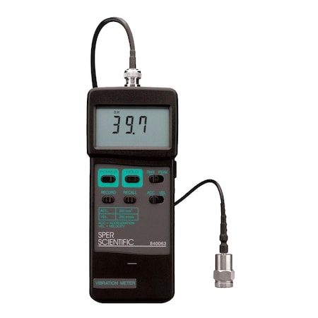 Sper Scientific Portable Handheld Vibration Meter 840063